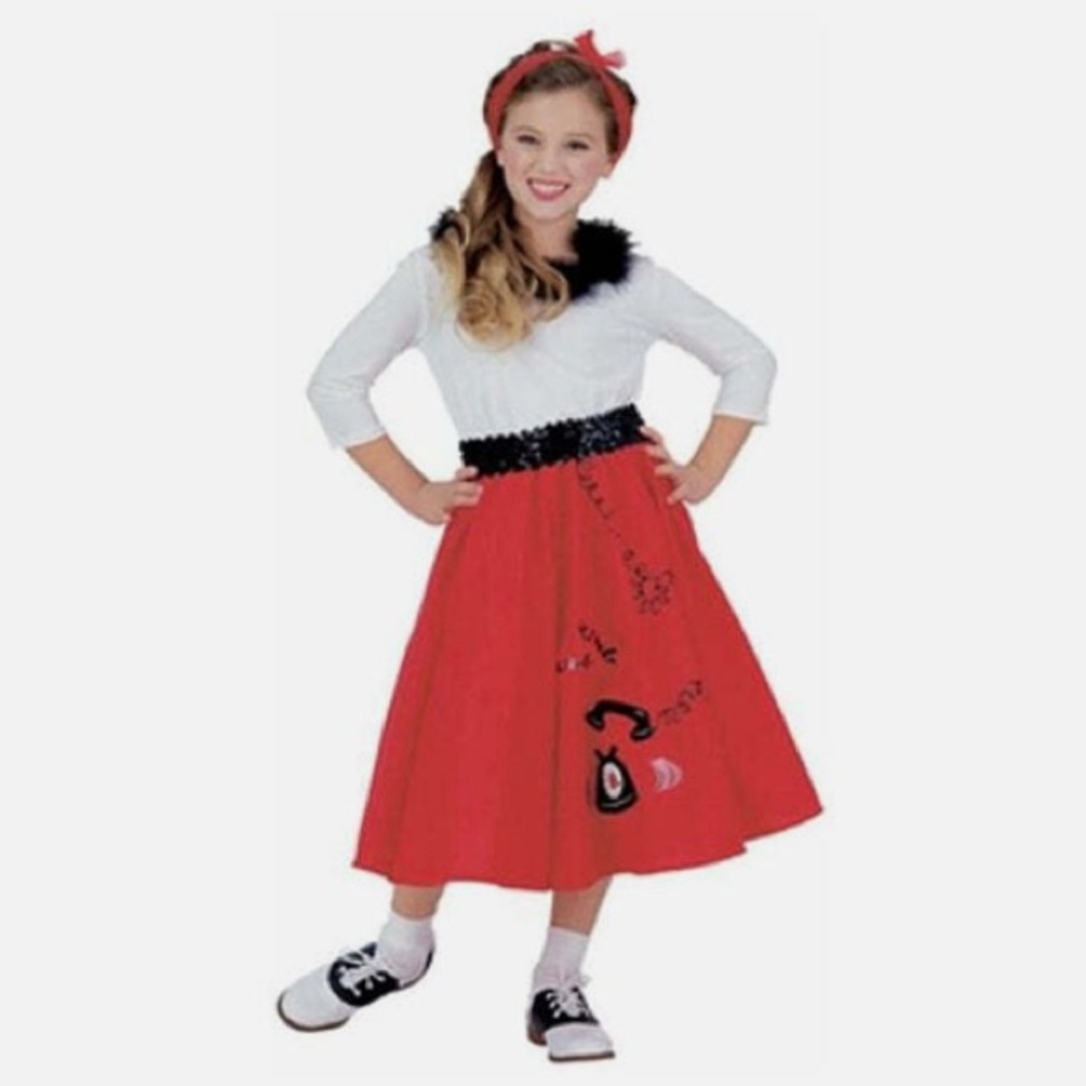 Rubie's 50s Jitterbug Girl Costume Size Large (12-14)